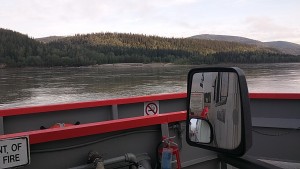 Crossing the Yukon River