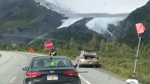 Familiar sight in Yukon and Alaska.